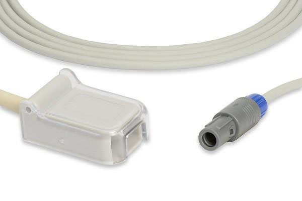 Соединительный кабель SpO2 для Mindray New PM-6000, PM7000/8000/9000, PM-9000Express, (Oximax*), коннектор: 6 pins, 2-ключа, 60 градусов (0010-30-42625)