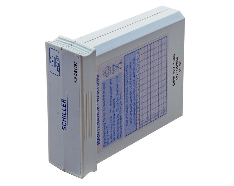 Батарея для дефибриллятора Schiller Defigard 1002, 2000, 2002, 6002, MINIDEF 3, FRED, 12V, 2.4Ah
