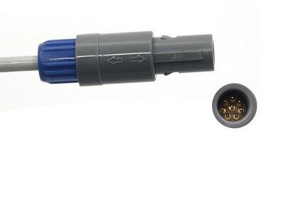 Соединительный кабель SpO2 для Dixion STORM 5600, 8 Pin, 1 ключ