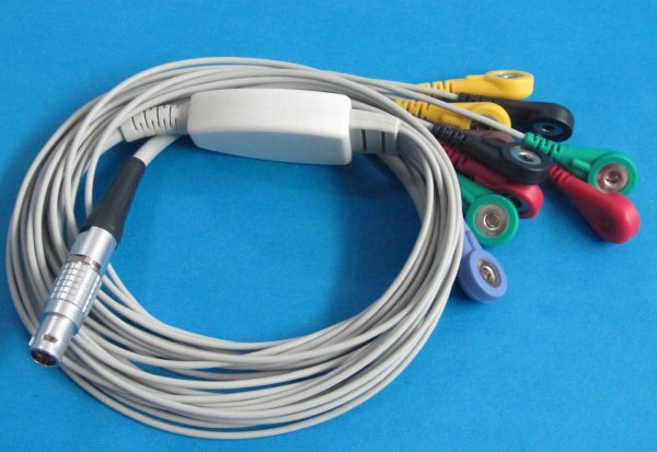 ЭКГ кабели отведений для суточного монитора Landcom холтер