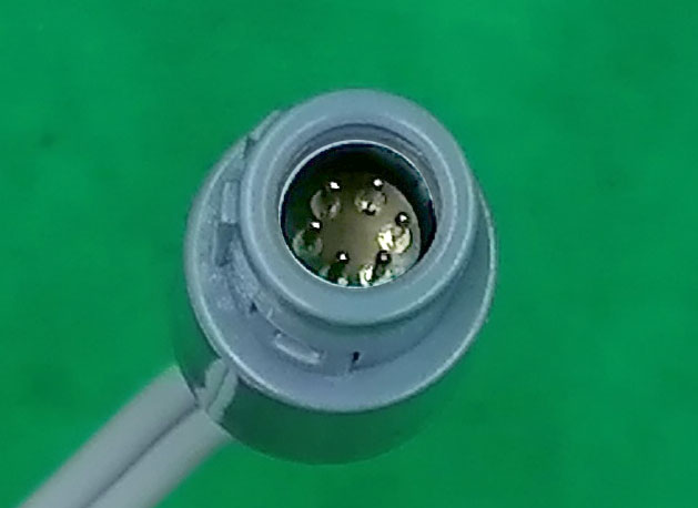 Датчик пульсоксиметрический SpO2 Sensitec MEC 1200, PM 9000, коннектор: 6 pins, 2-ключа, 40 градусов, неонатальный