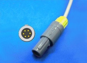 Датчик пульсоксиметрический SpO2 для Beijing Choice Electronic MD300A, MMED6000DP, Moni View, (совместим), 6 Pin, 1 ключ, взрослый, клипса