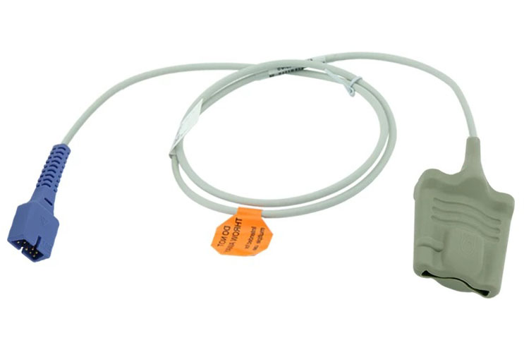 Датчик пульсоксиметрический SpO2 Nellcor NON-Oximax DS-100A для взрослых, силиконовый, варежка, 1м, 7 контактный разъем