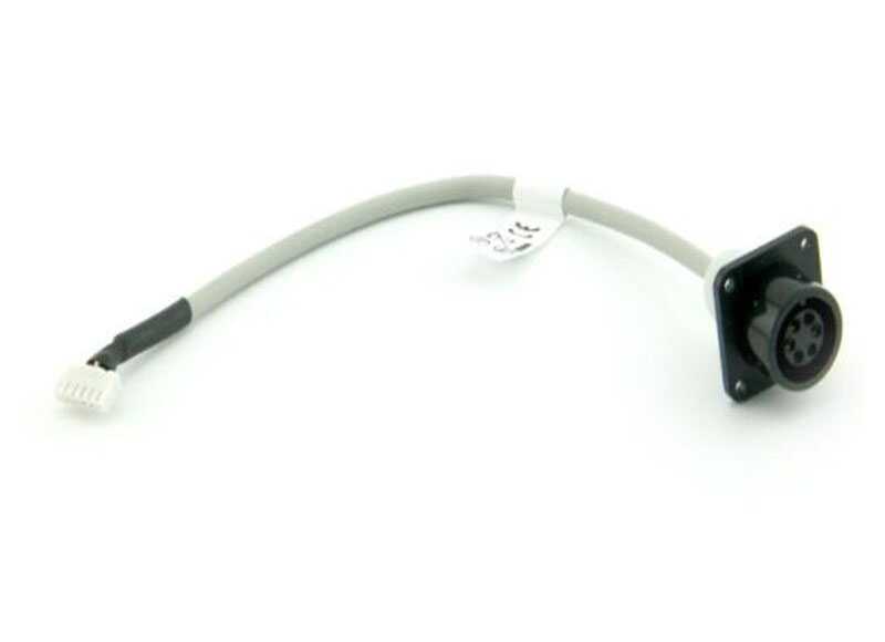 Разъем ЭКГ для мониторов пациента Mindray PM7000, PM8000, распаянный c кабелем и коннектором на плату, 6Pin, круглый