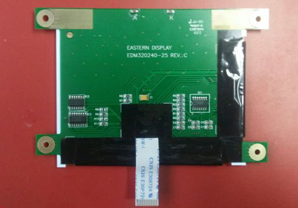ЖК дисплей для электрокардиографа Nihon Kohden Cardiofax C ECG-1150, EDM320240-25 REV:С, 320x240