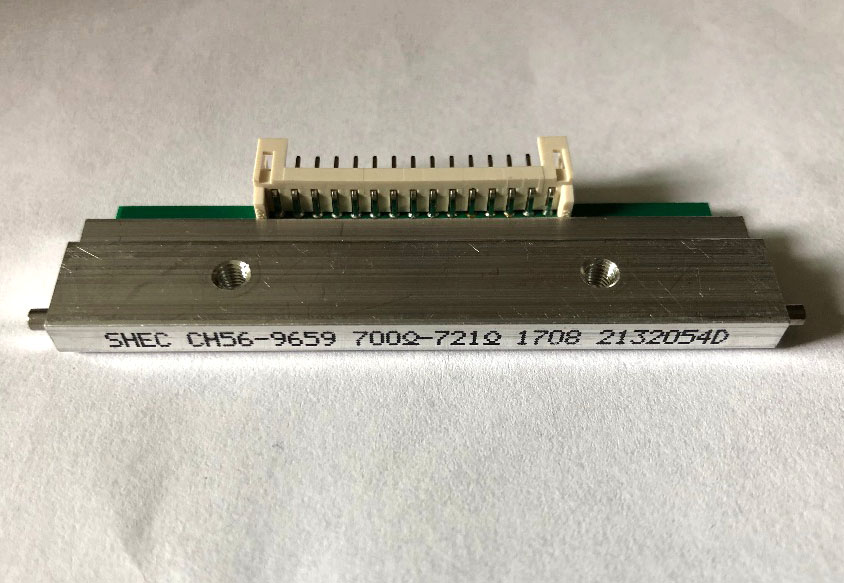 Печатающая термоголовка термопринтера для электрокардиографа Nihon Kohden ECG-1150, SHEC CH56-9659